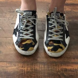 golden goose 38 white camo rare kind